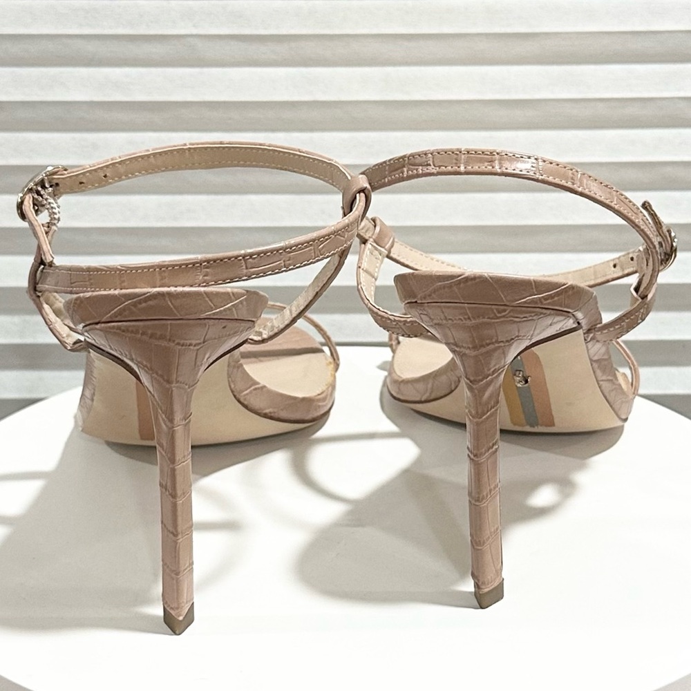 🌸SAM EDELMAN🌸 Maple Sugar Leather Doran Strappy Sandal Size: 11M - Picture 6 of 10